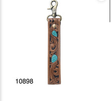Load image into Gallery viewer, Turquoise daydreams key fob
